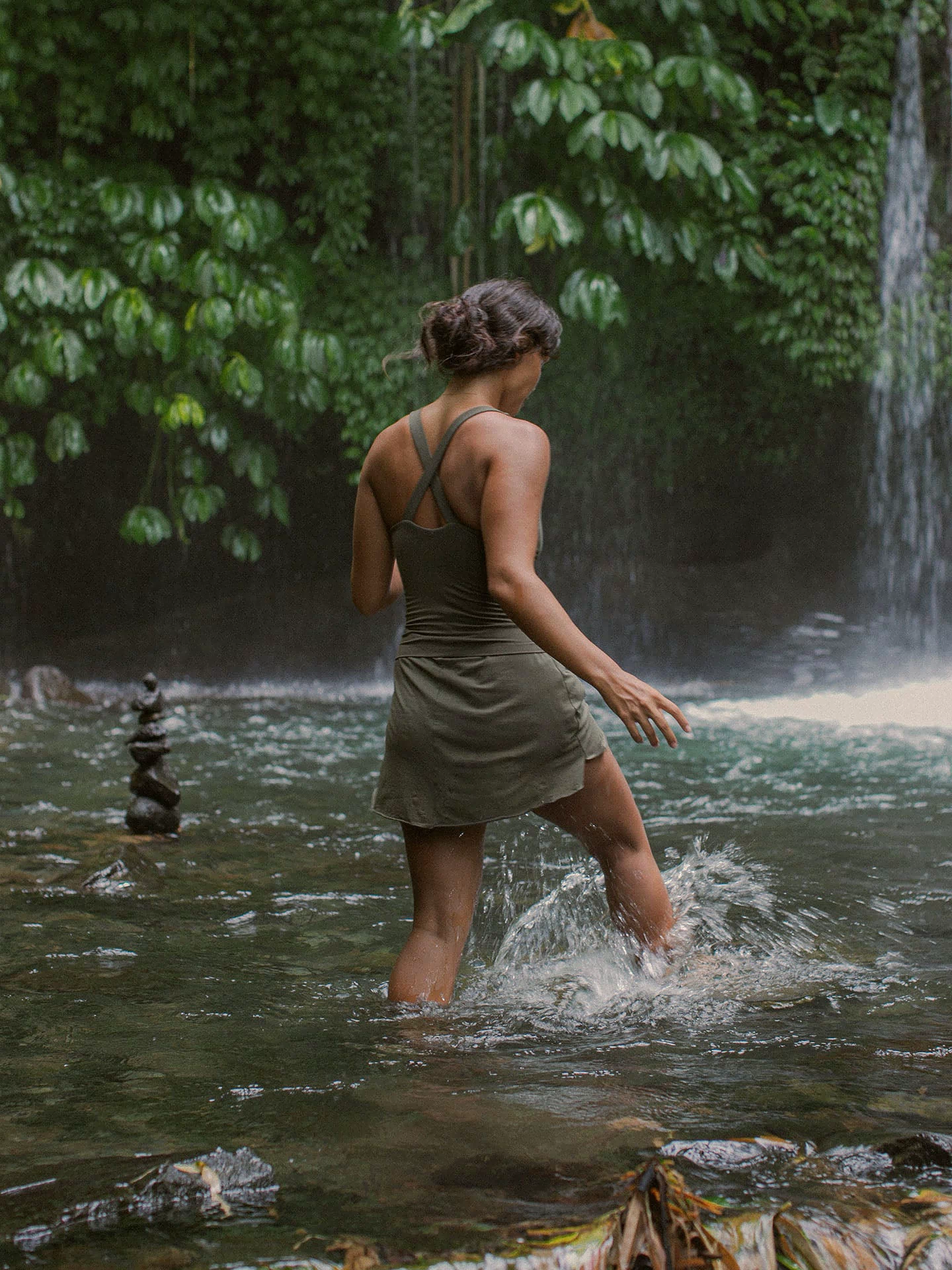 Earth Angel Skort Forest