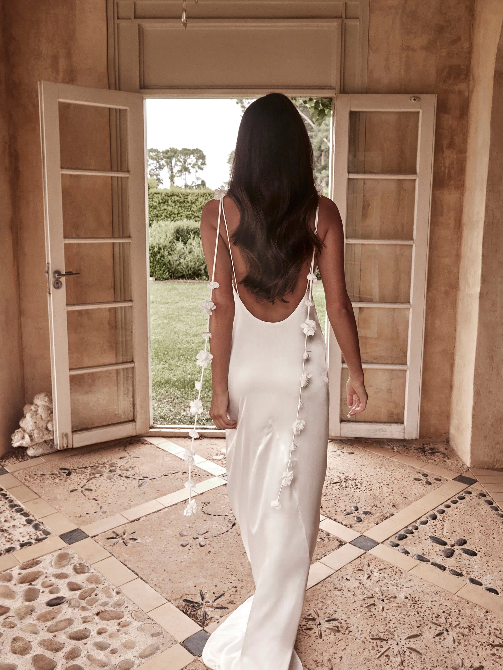 Elenora Rose Gown - White