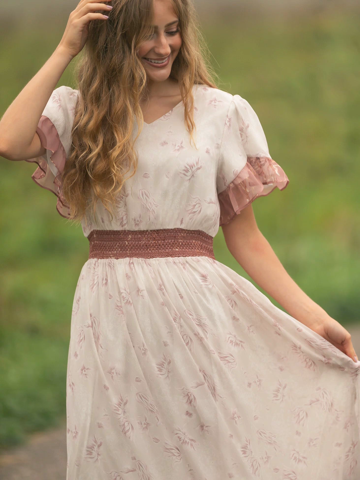 Estelle Floral Maxi Dress IC Dresses