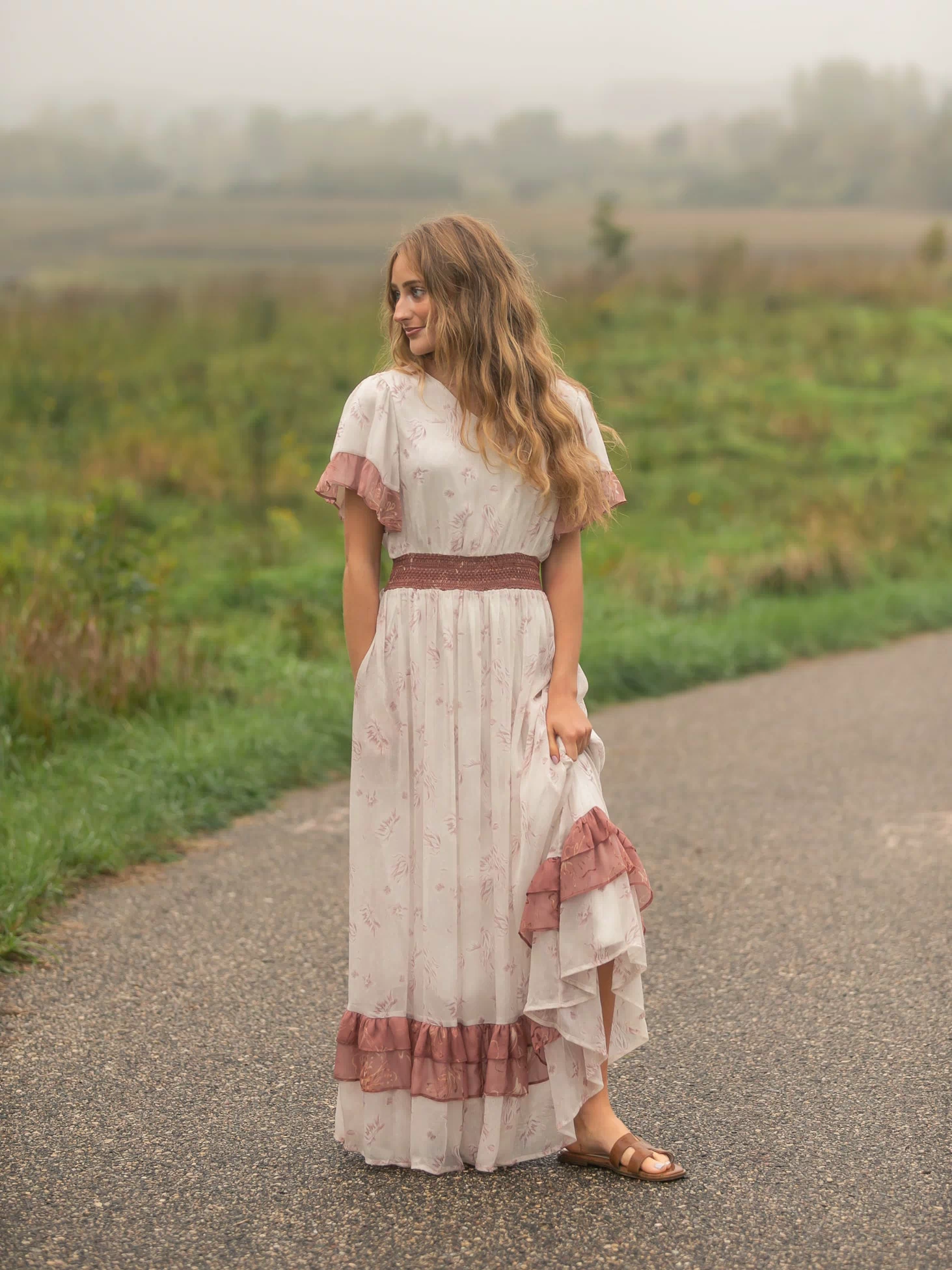 Estelle Floral Maxi Dress IC Dresses