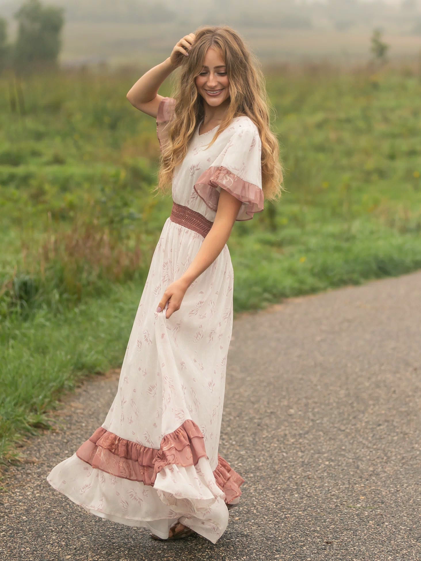 Estelle Floral Maxi Dress IC Dresses