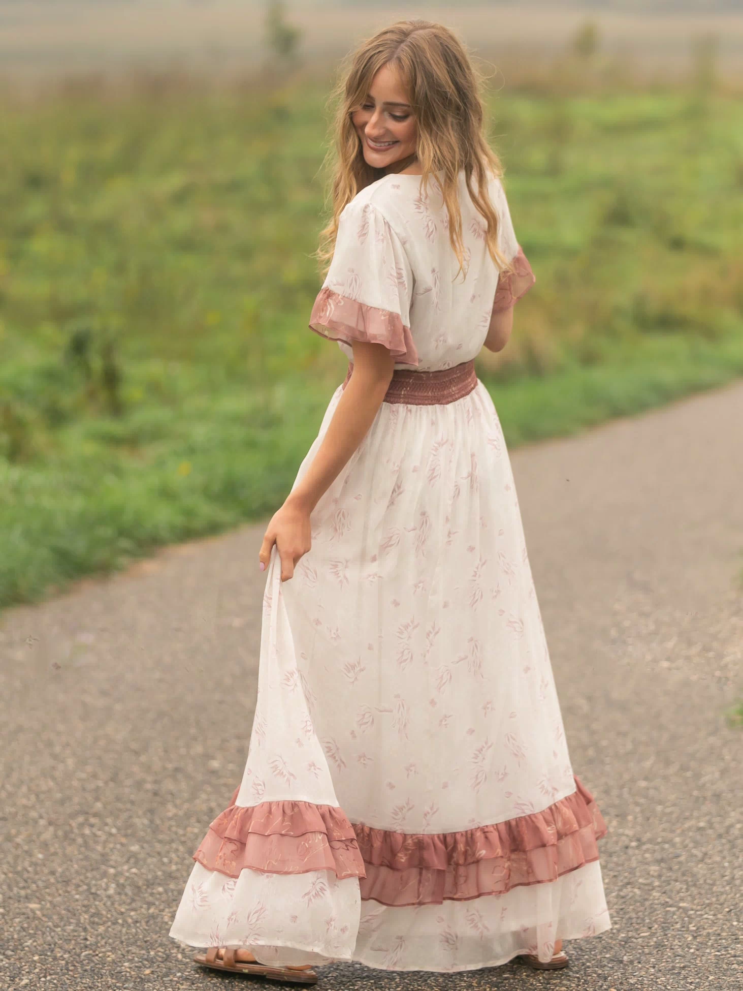 Estelle Floral Maxi Dress IC Dresses