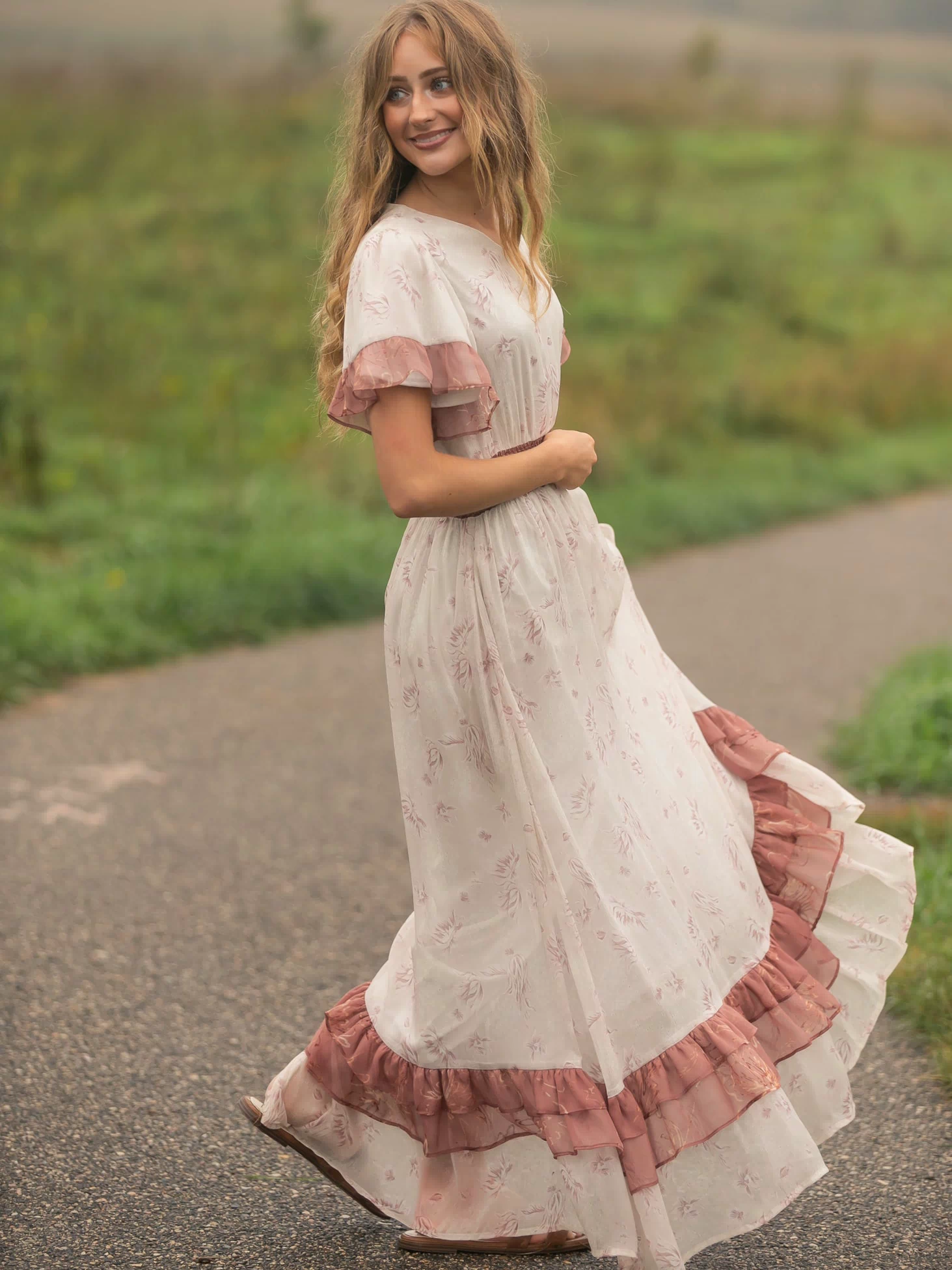 Estelle Floral Maxi Dress IC Dresses