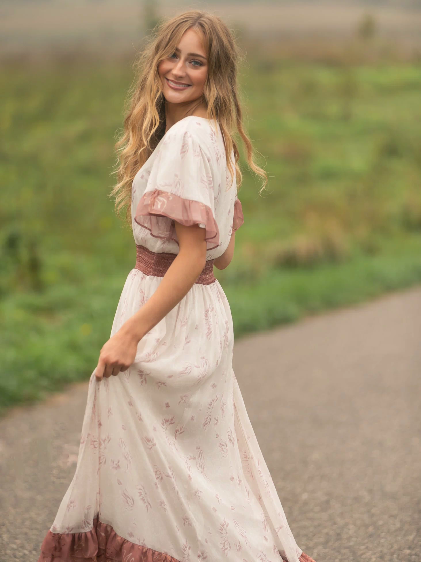 Estelle Floral Maxi Dress IC Dresses