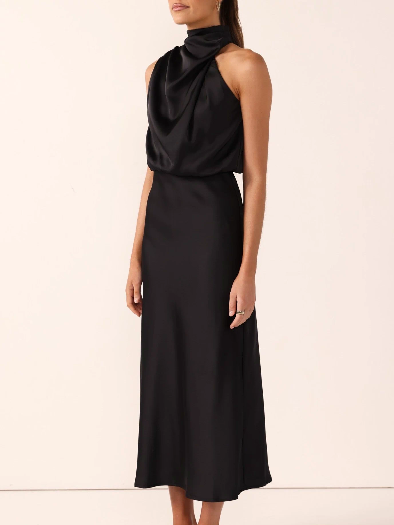 Esther Maxi Dress - Black - Billy J