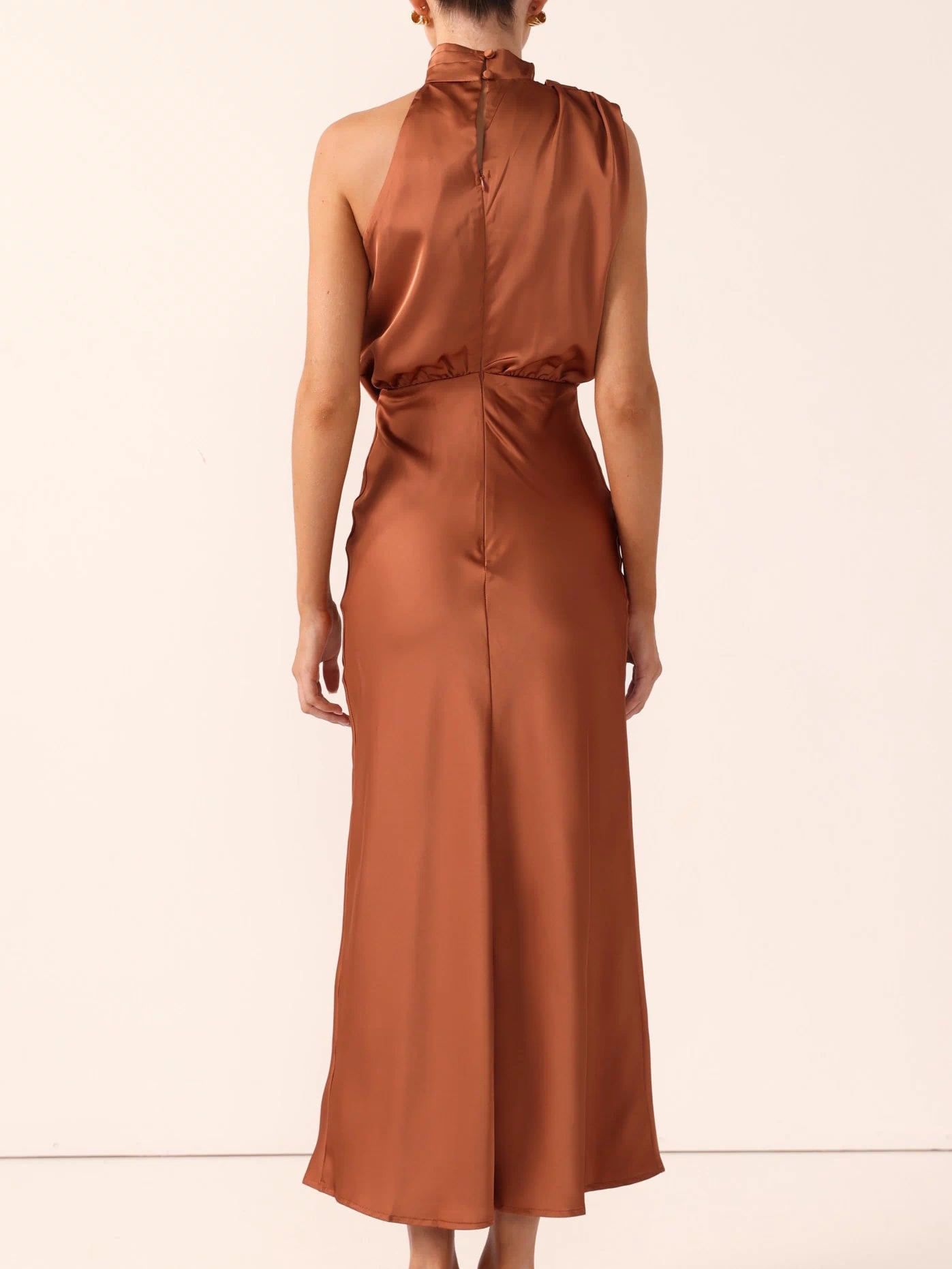 Esther Maxi Dress - Copper - Billy J
