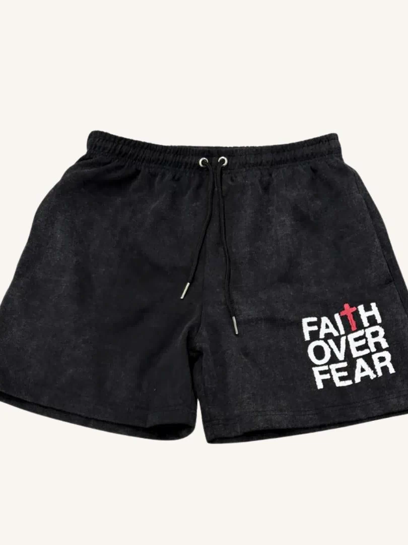 Faith Over Fear Shorts