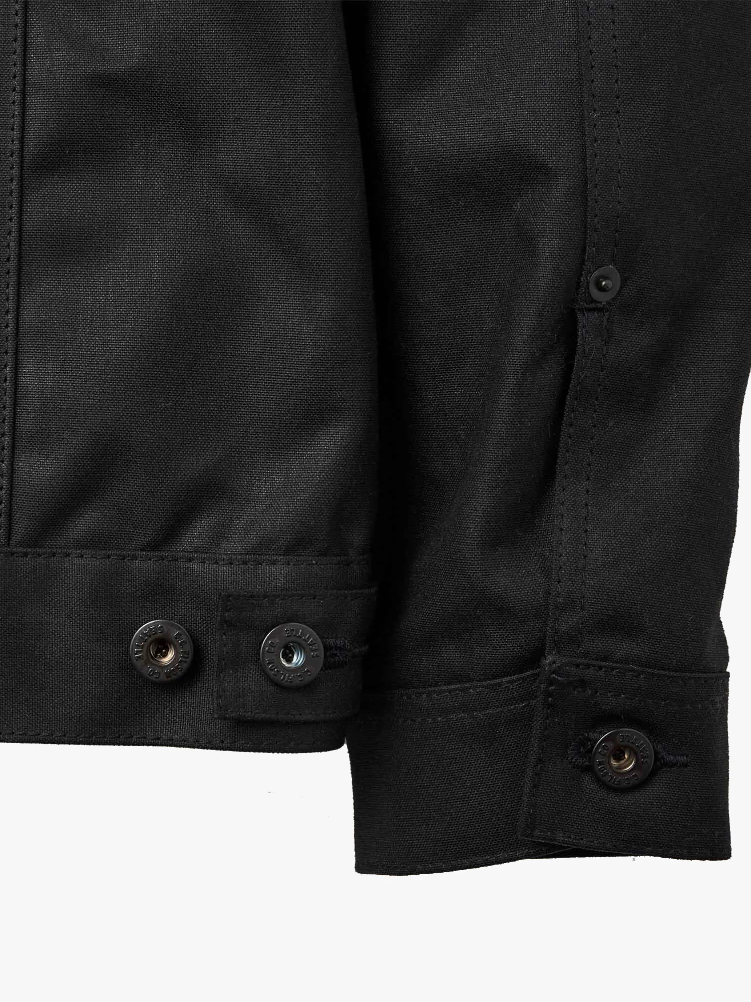Filson Tin Cloth Short Lined Cruiser Jacket - Black | Filson Jackets & Coats | Jeanstore