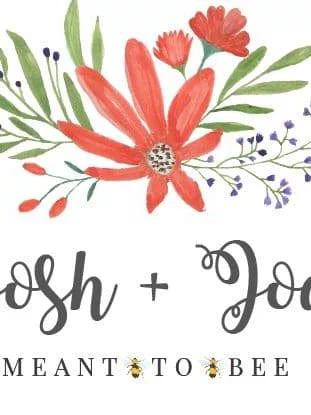 BeeLovelyBotanicals Floral Bridal Shower Soap Favors || FULL SIZE