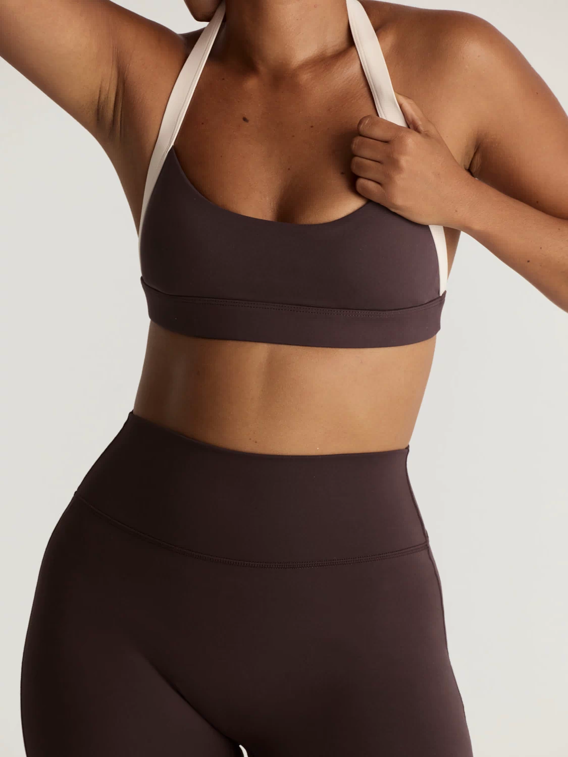 Form Alani Crop | Espresso Two Tone