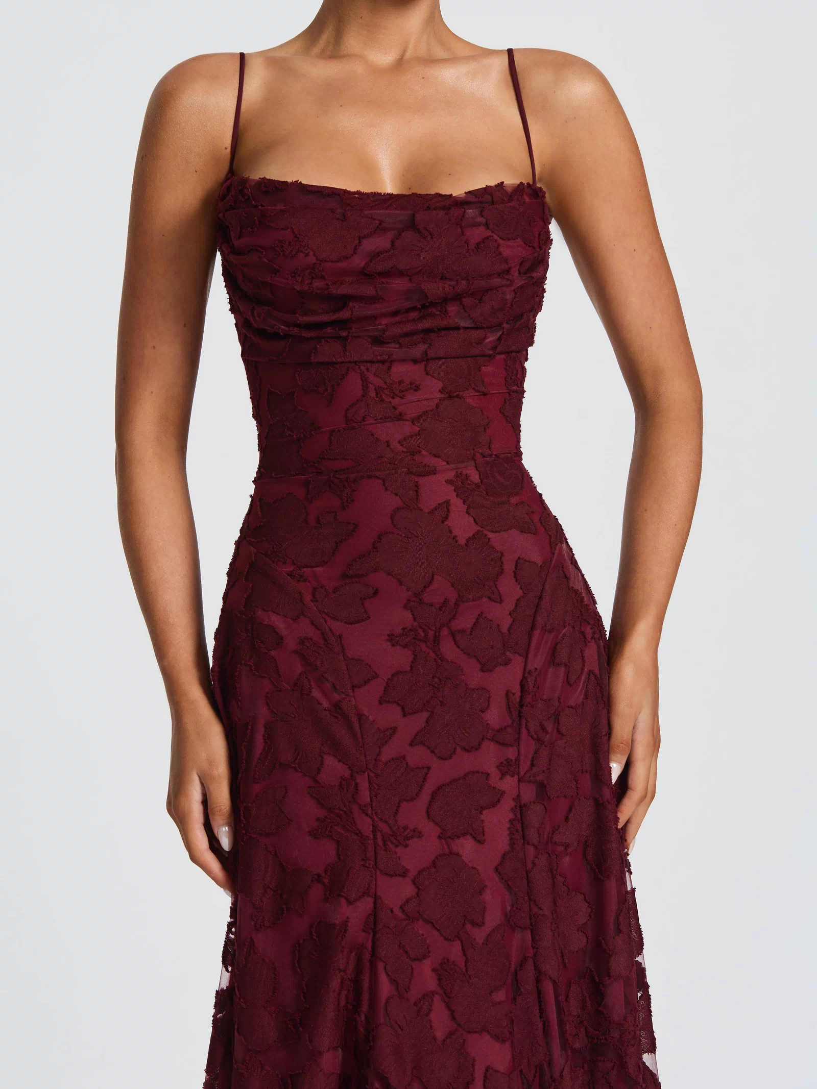 Francis Maxi Dress - Cherry Lacquer Dress Babyboo Fashion Premium Exclusive Design