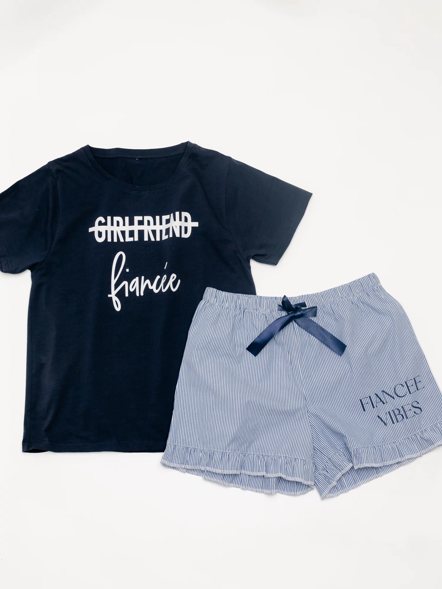 Girlfriend to Fiancée Pajama Set | Engagement Gift for Newly Engaged Women
