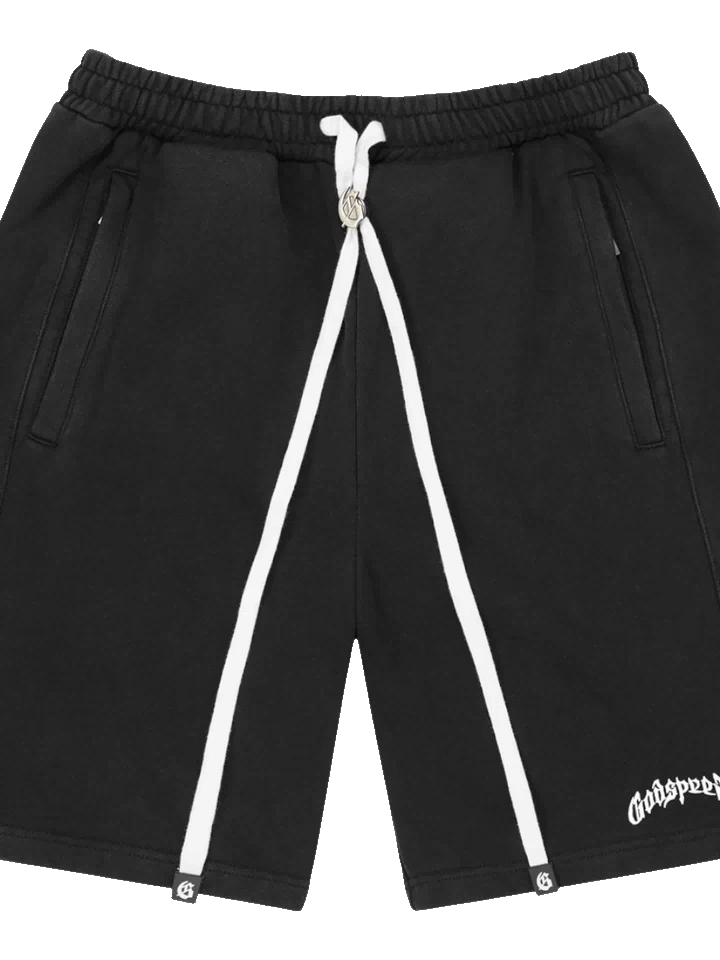 Godspeed VITAL Terry Black/White Shorts