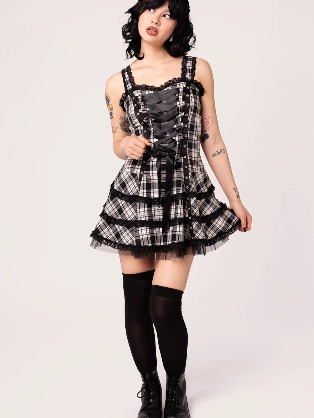 Harley Tartan Dress