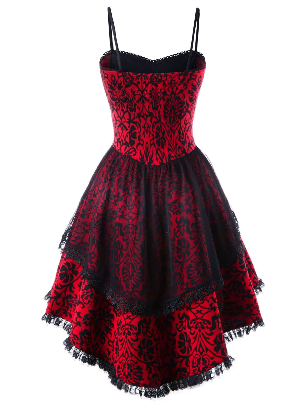 Halloween Gothic Lace Steampunk Dress — vintage elegance for the modern woman