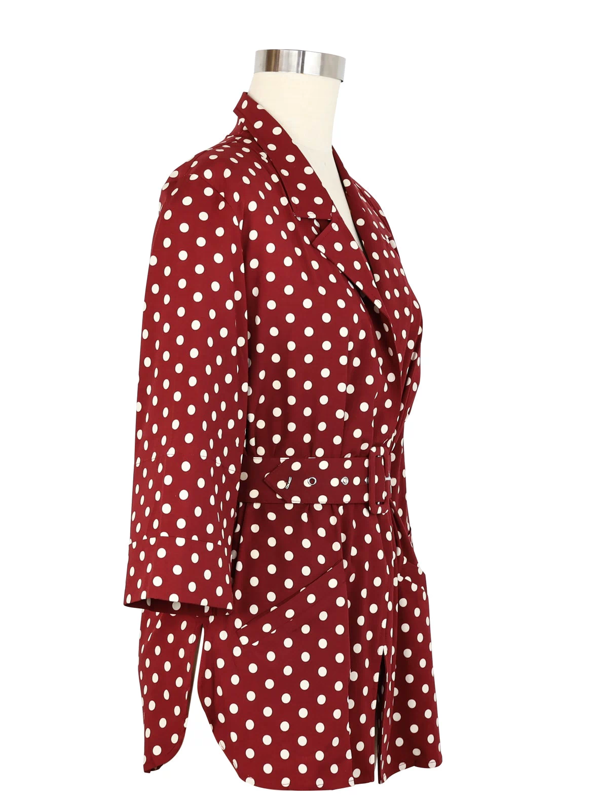 Heather Blazer - Dubonnet Dots - Final Sale ##description##