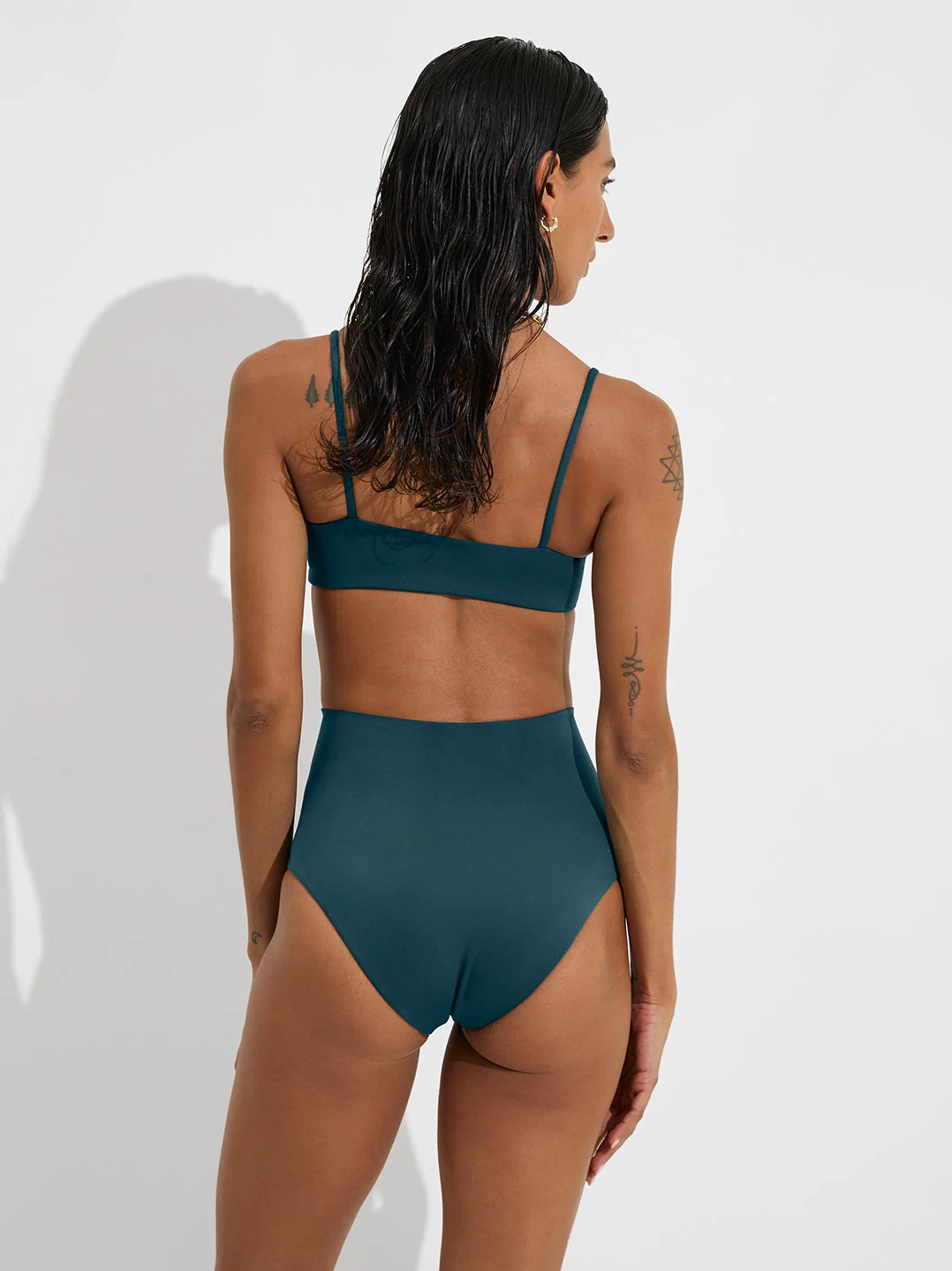 Pool Days Top + Hi Tide Bottom - Deep End (Size S)