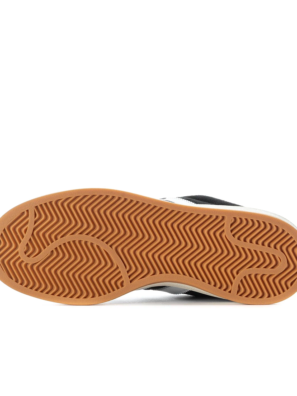 Men's adidas Campus 00s gum rubber outsole with herringbone tread pattern