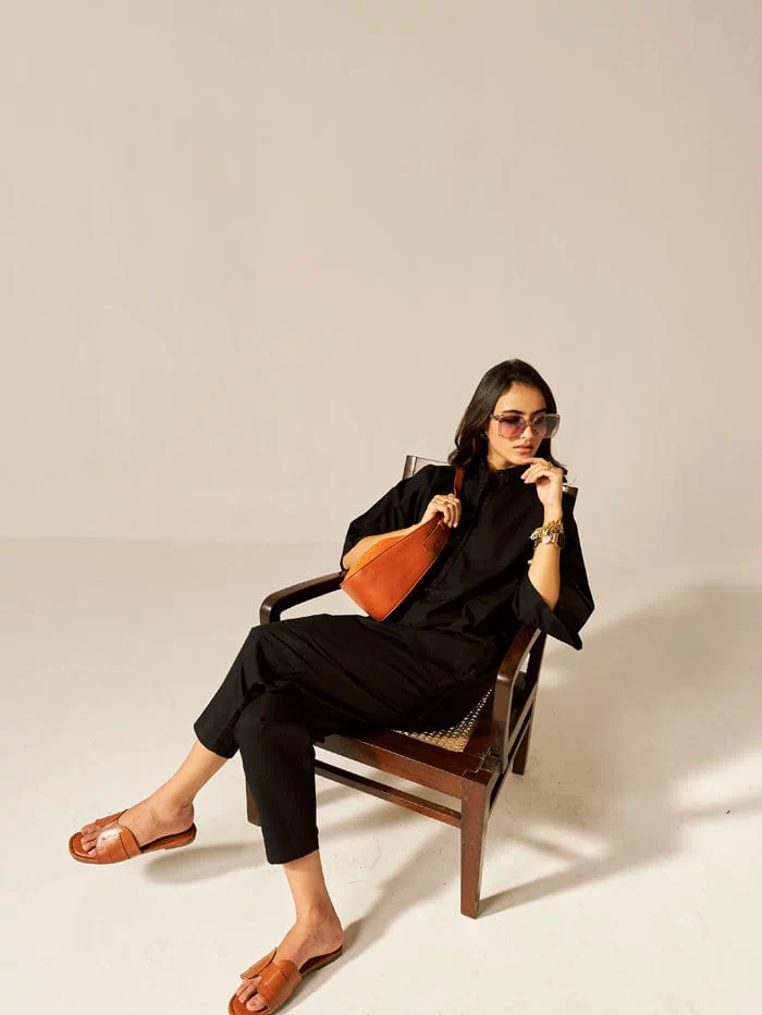 Ikigai Black Co-ord Set