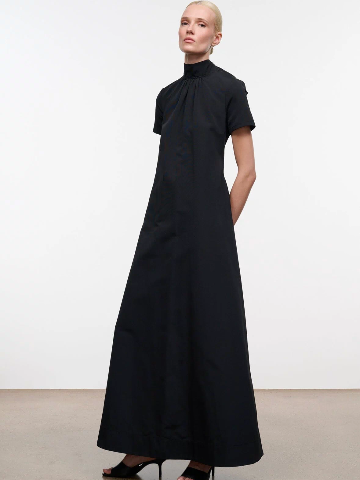 ILANA DRESS | BLACK BLACK / XS