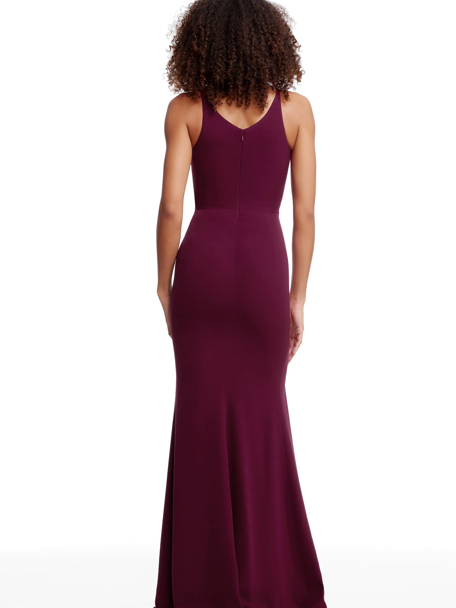 Iris Gown / DARK MAGENTA