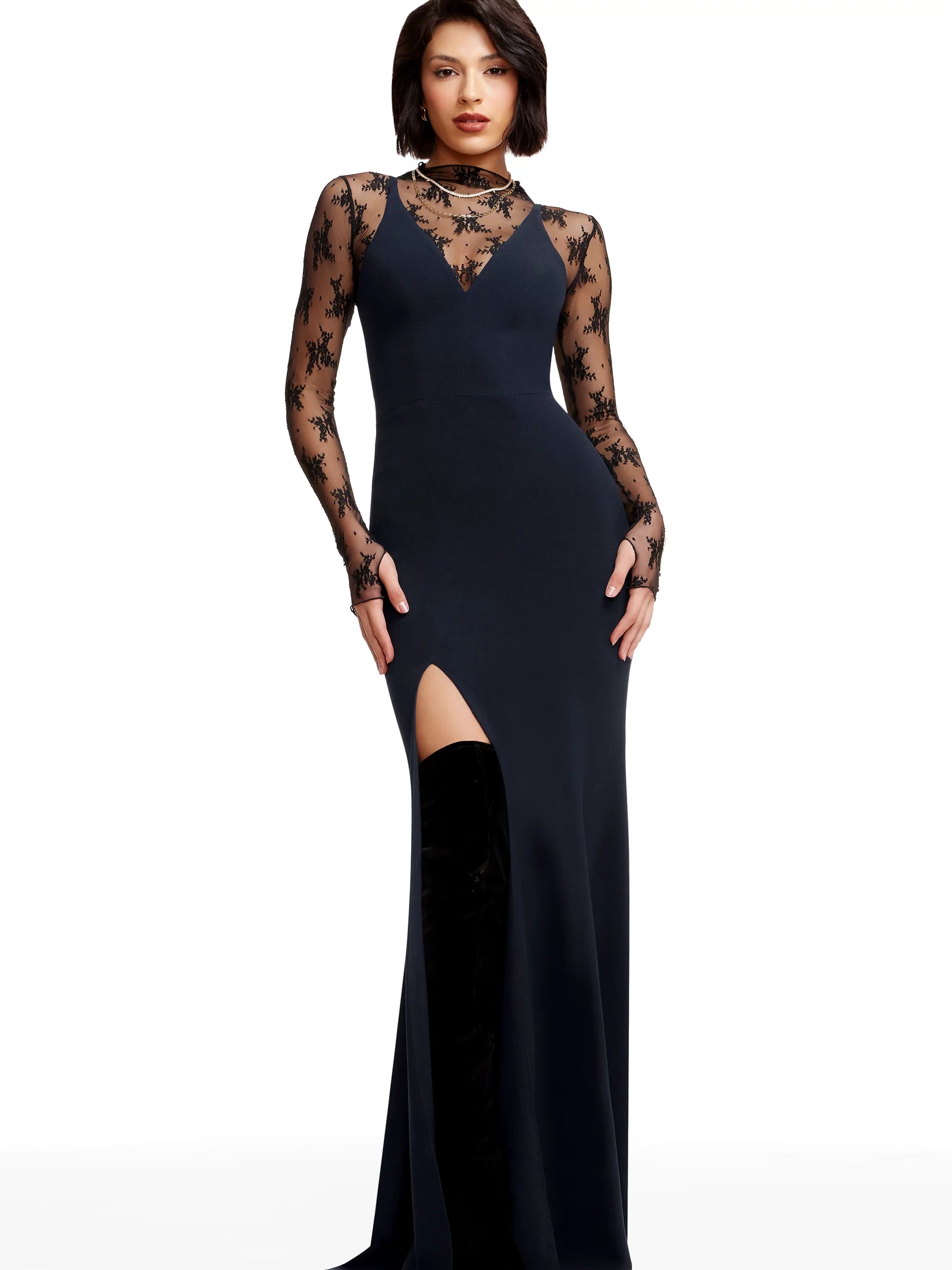 Iris Gown / MIDNIGHT BLUE