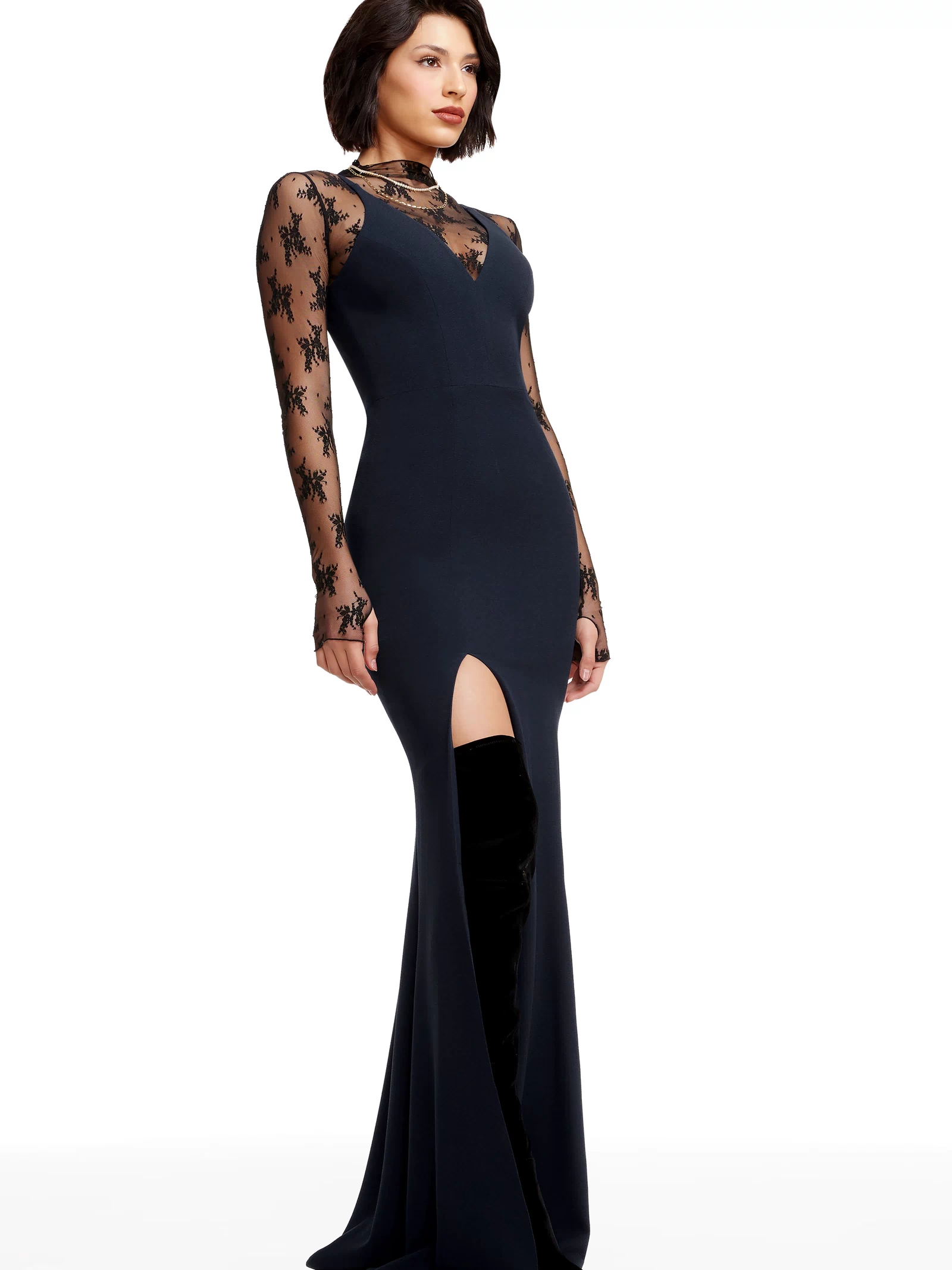 Iris Gown / MIDNIGHT BLUE