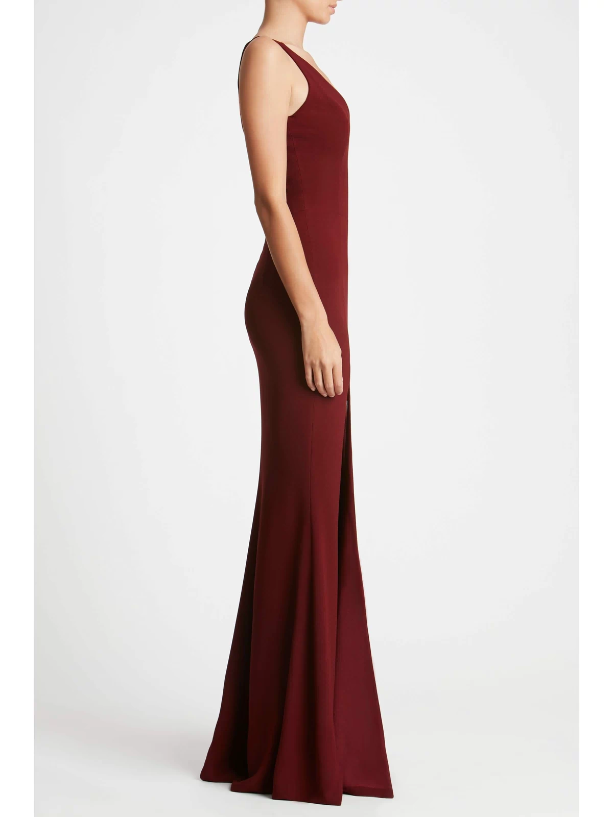 Iris Gown / BURGUNDY