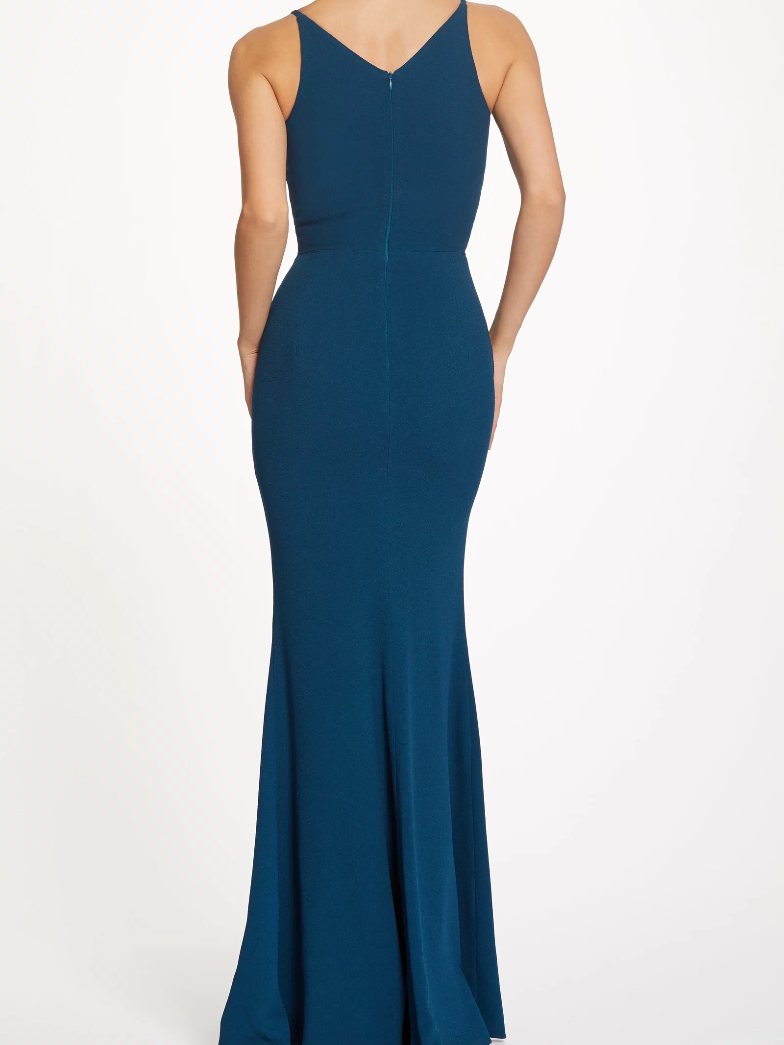 Iris Gown / PEACOCK BLUE