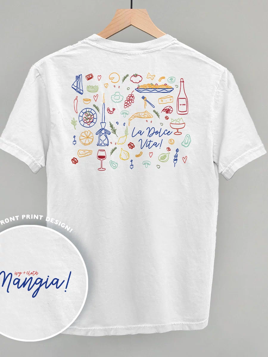 Italian Doodles (Back Print)