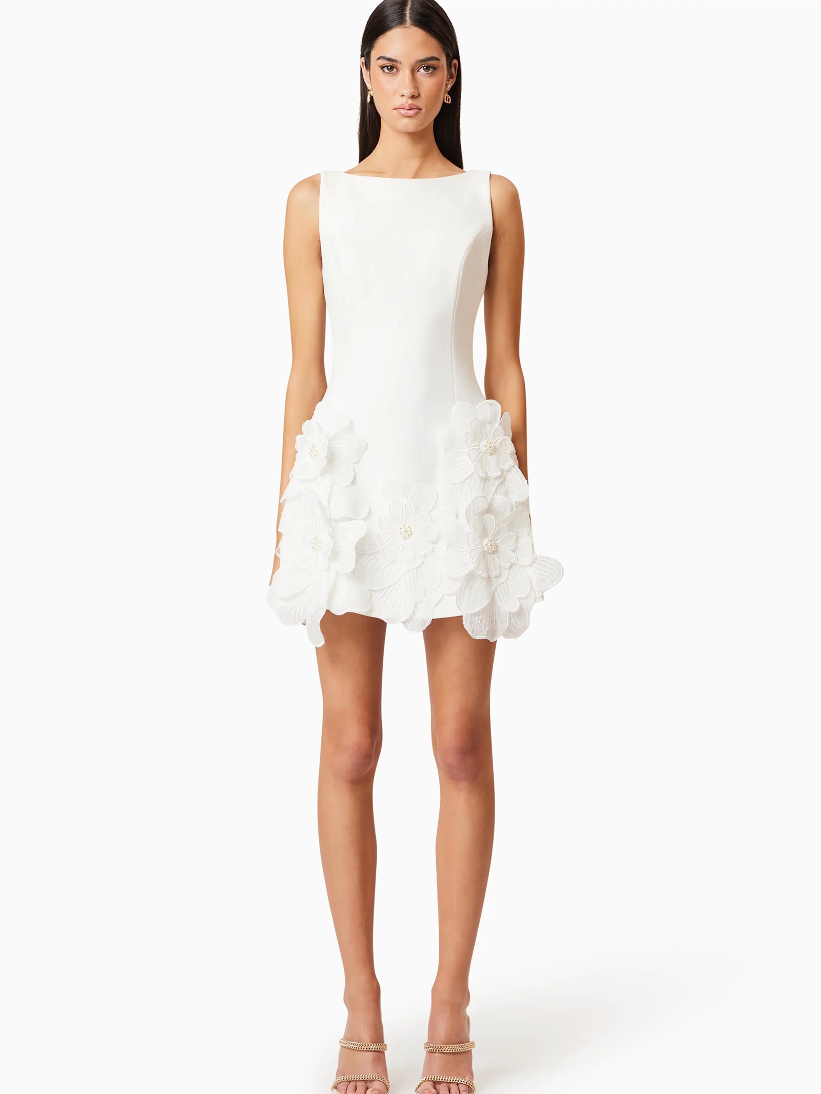 Janelle Mini Dress In White
