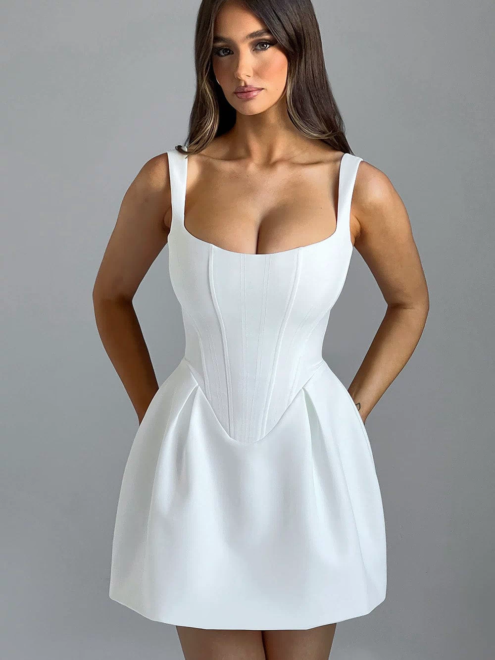 Janiyah Mini Dress - Ivory