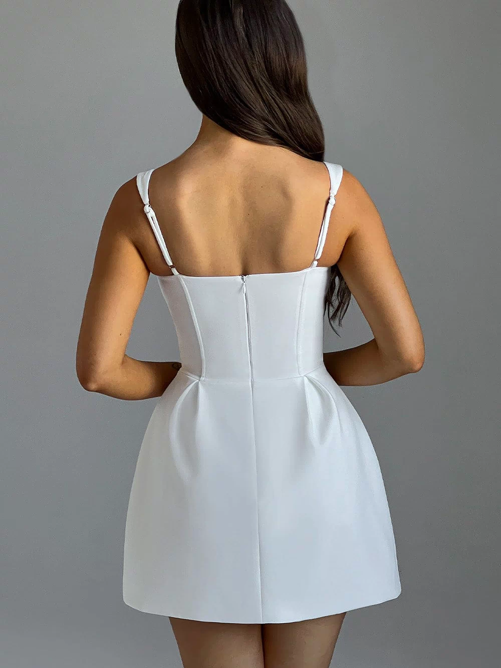 Janiyah Mini Dress - Ivory Dress Babyboo Fashion Premium Exclusive Design