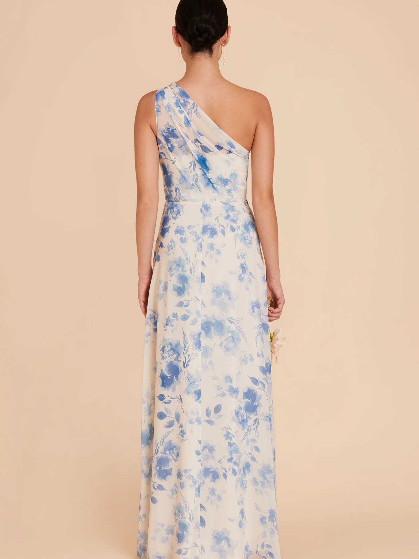 Blue Rococo Floral Kira Dress by Birdy Grey