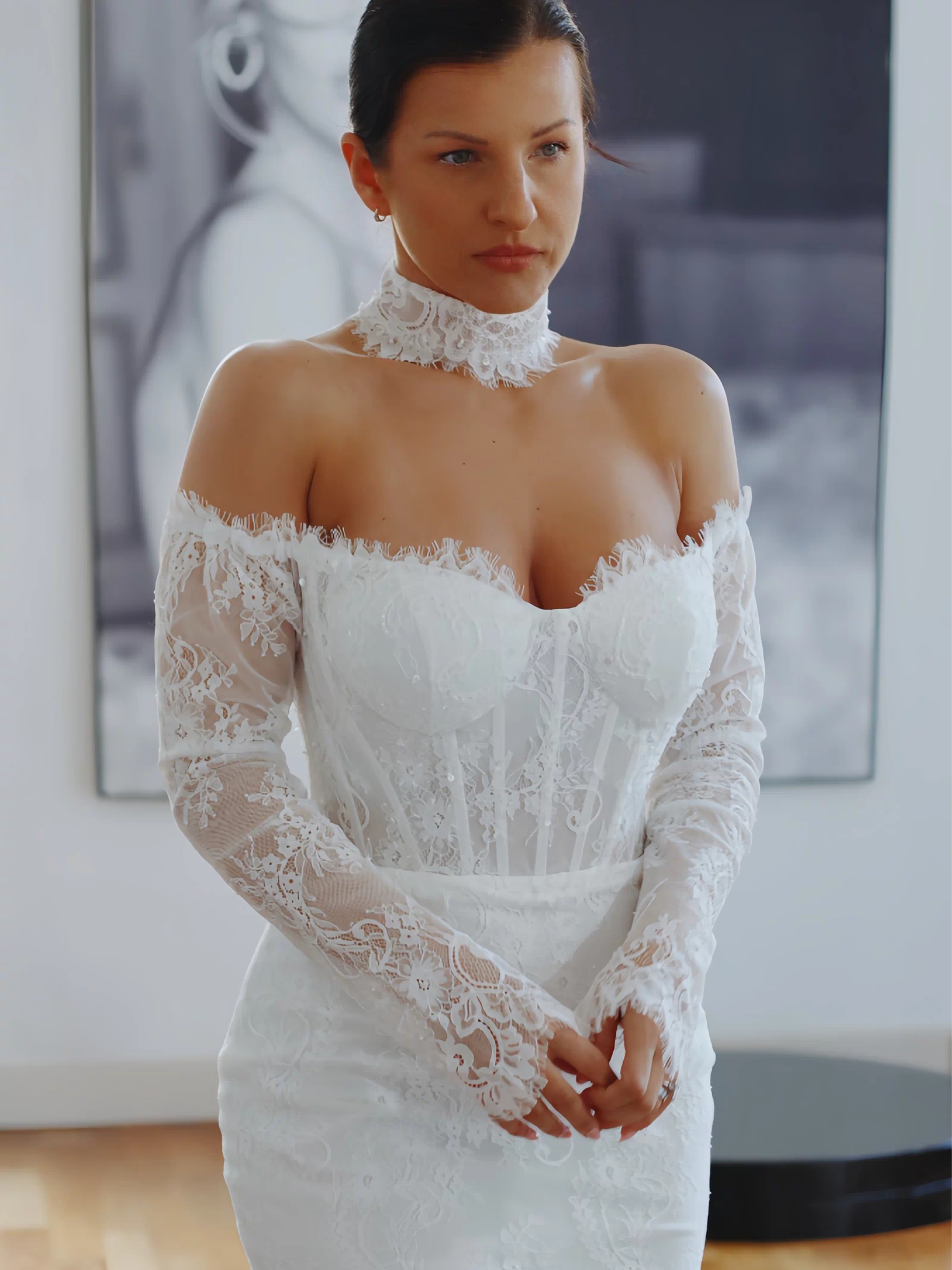 Lace Bridal Choker