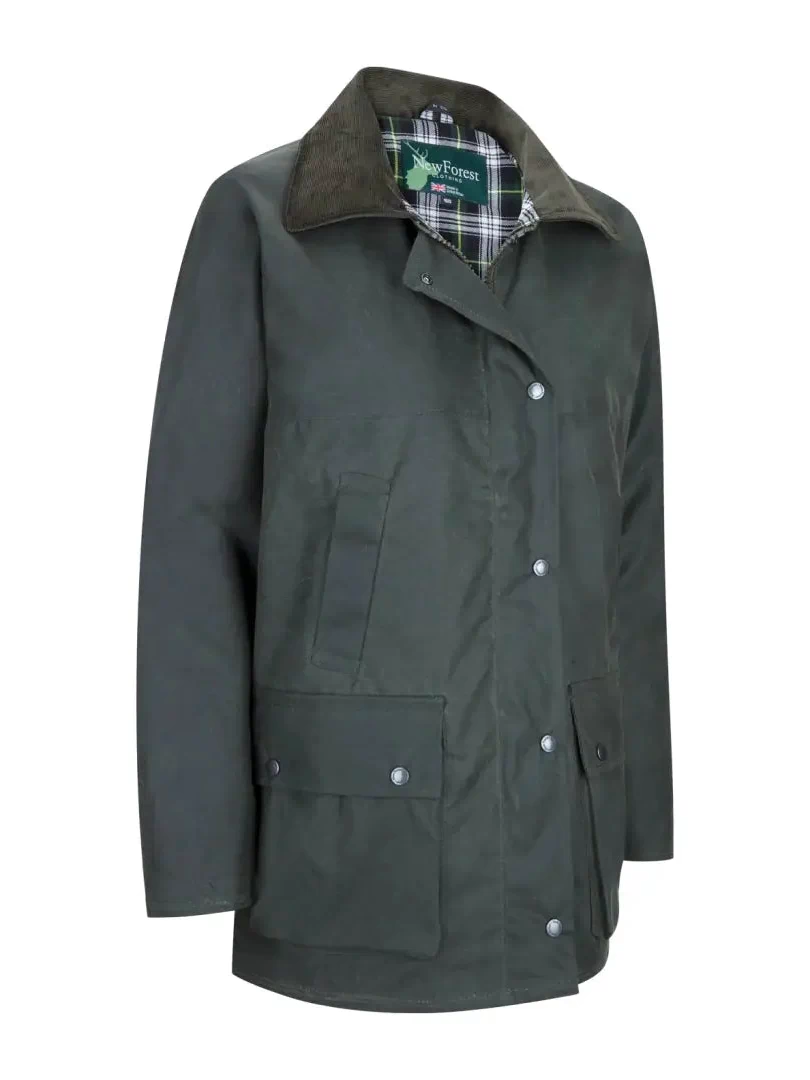 New Forest Ladies Traditional Wax Jacket
