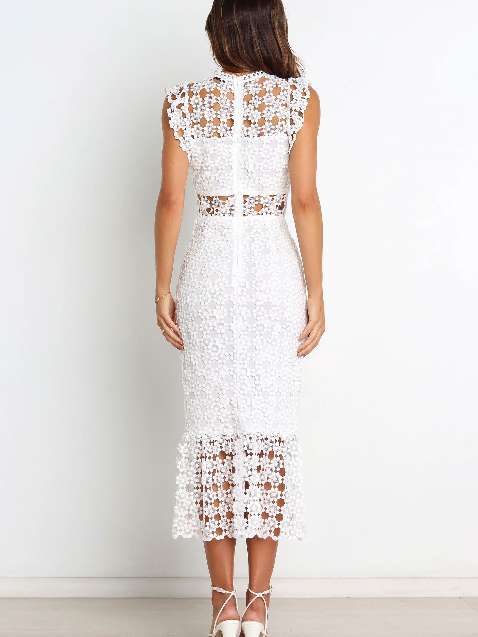 Petal and Pup USA DRESSES @Lauren Dress - White
