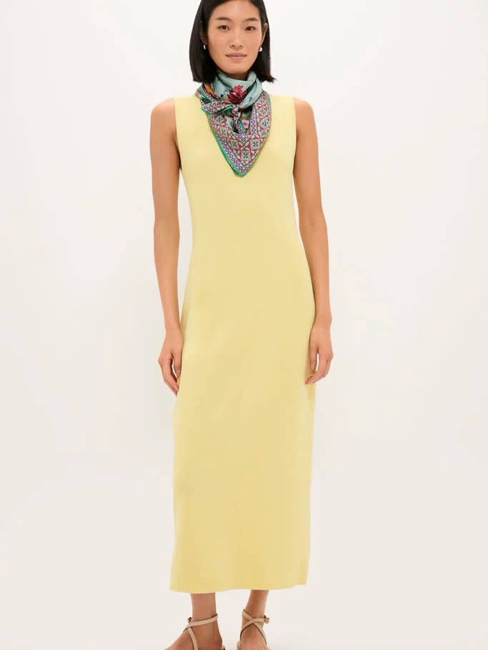Classic and effortless, the Lemongrass Kingston Knit Dress features a chic, slim silhouette, perfect for fun, high-end styling with versatile options like sandals or boots.