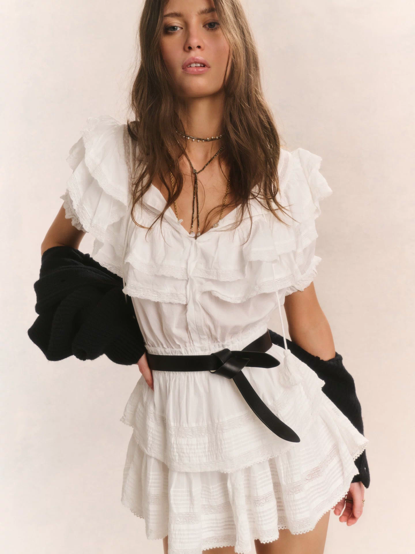 Liv Cotton Ruffled Heritage Dress