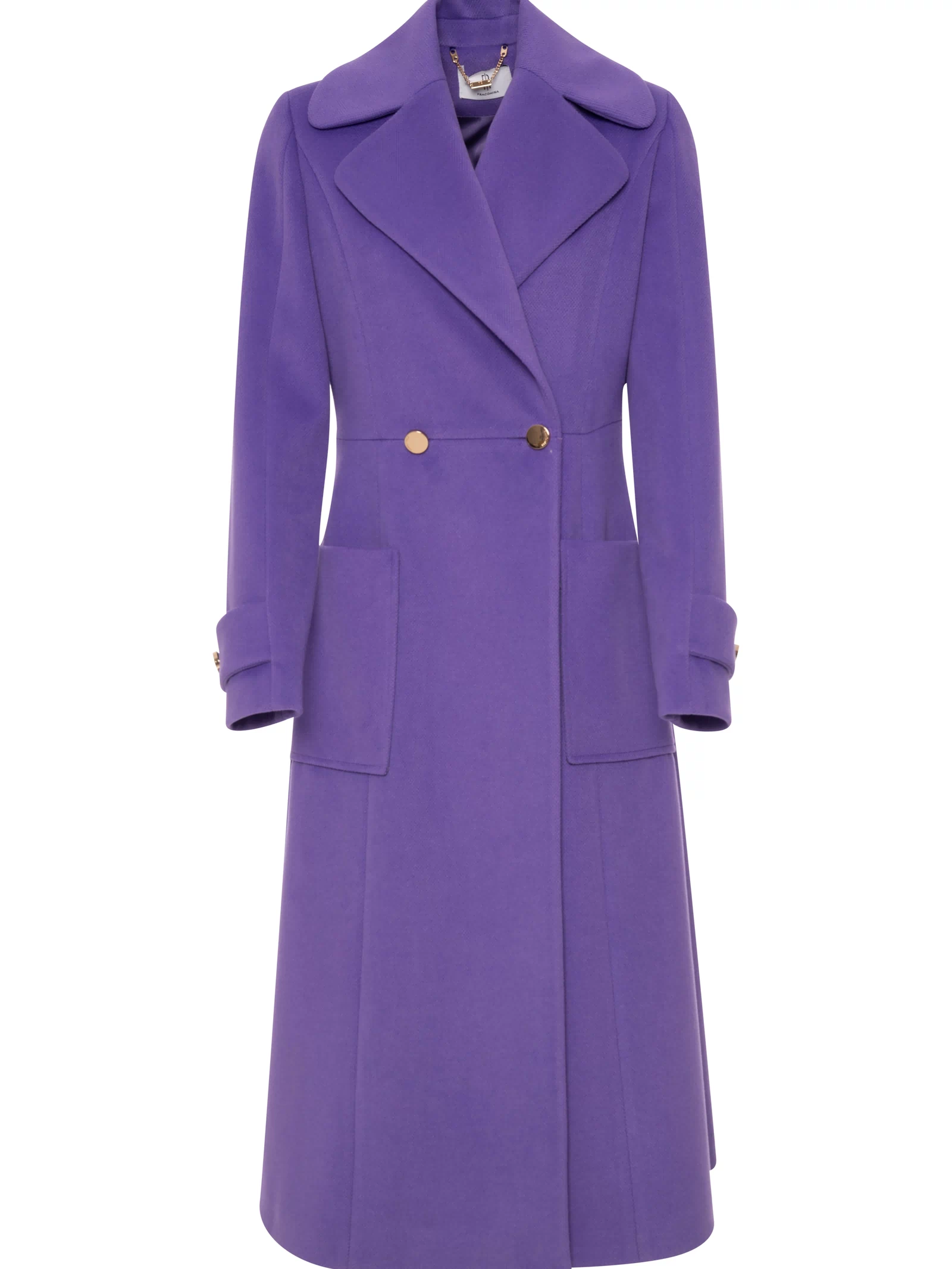 Long coat regular fit made in cloth