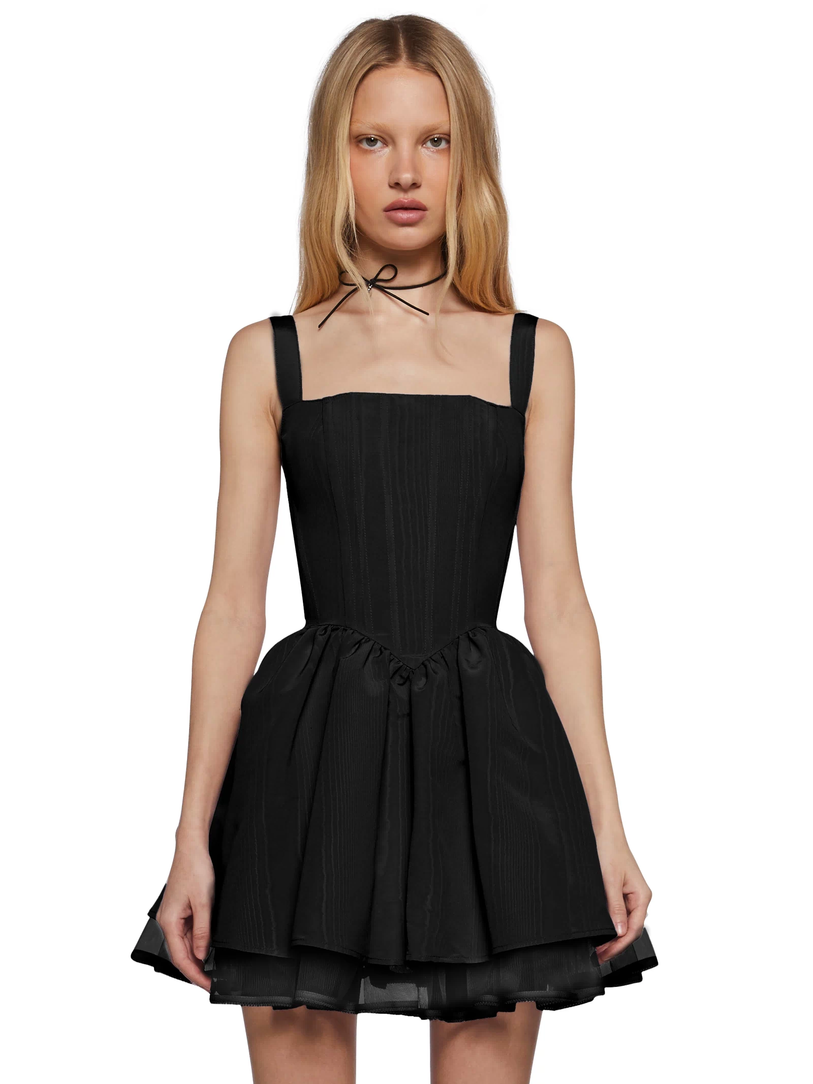 Magic Moves Corset Dress- Black