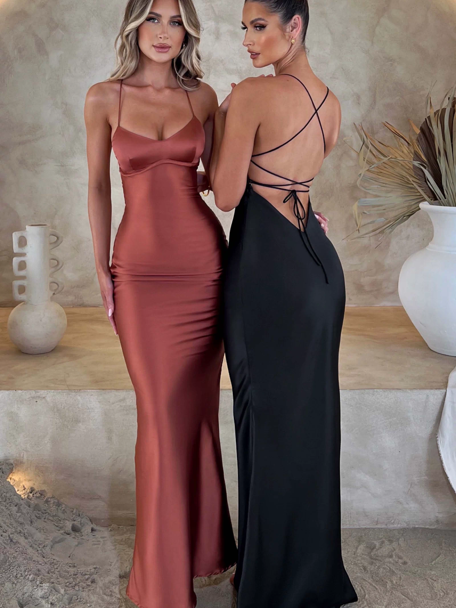 Malika Maxi Dress - Black Babyboo Fashion Premium Exclusive Design