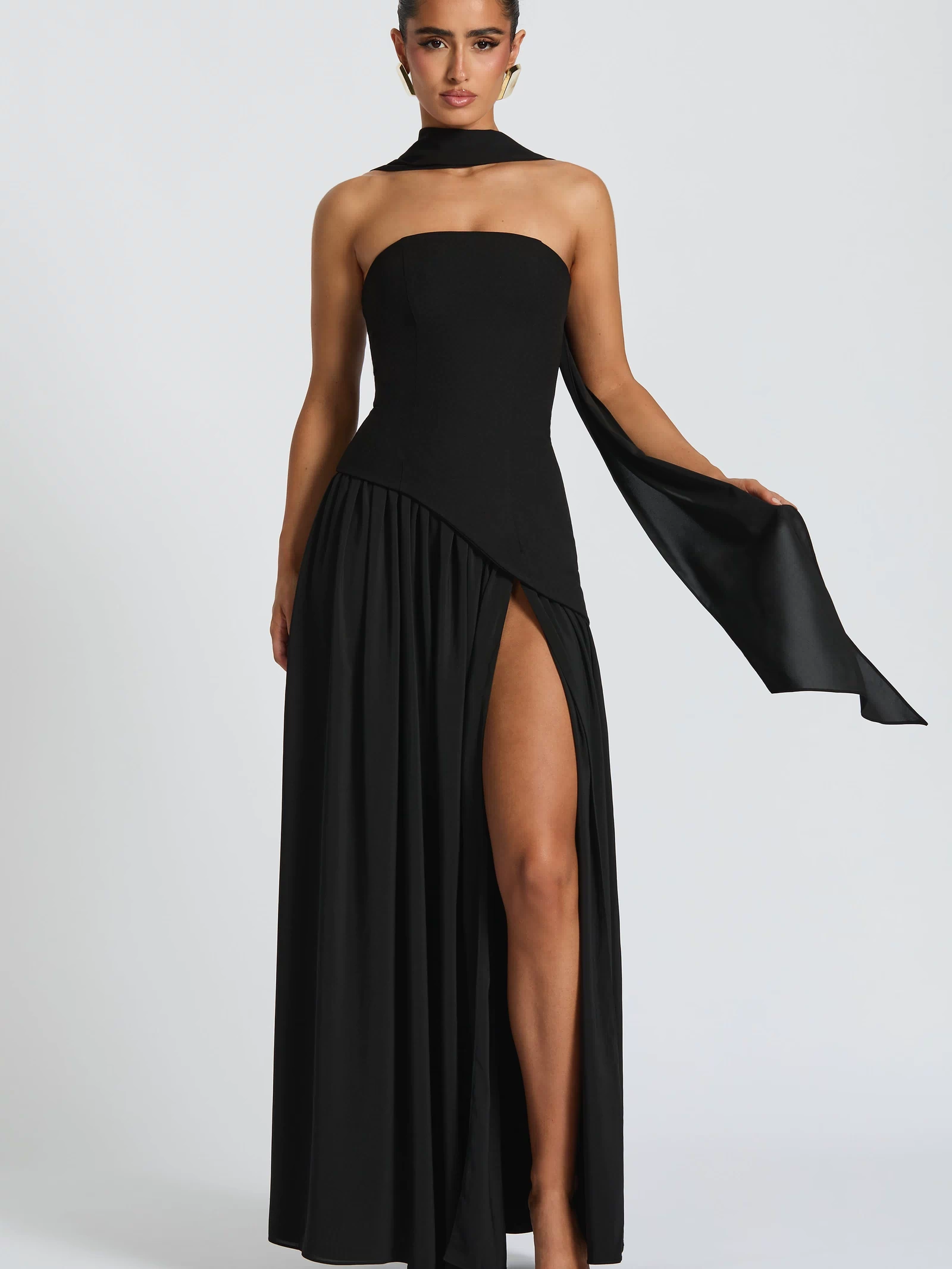 Maliyah Maxi Dress - Black