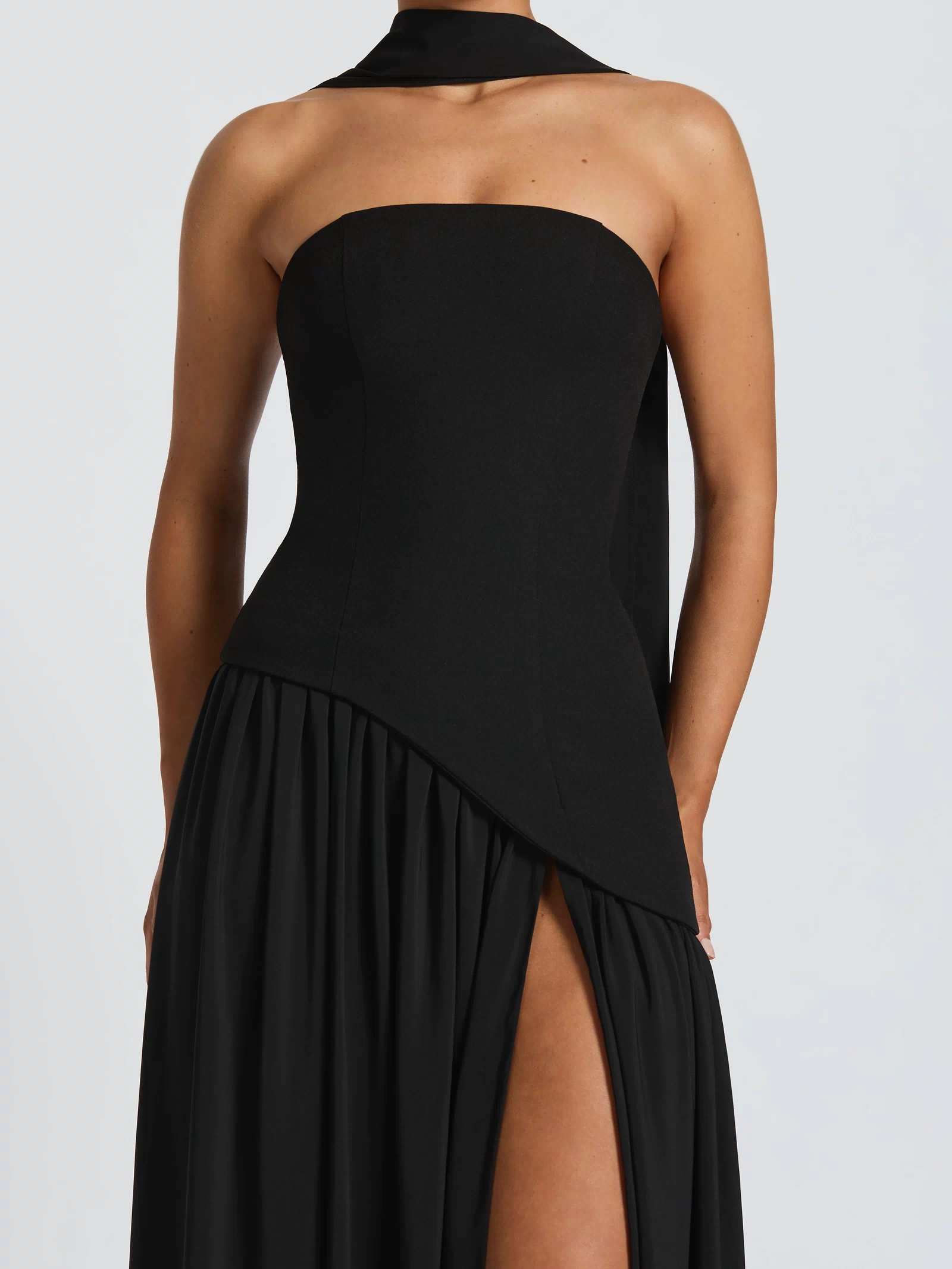 Maliyah Maxi Dress - Black Dress Babyboo Fashion Premium Exclusive Design