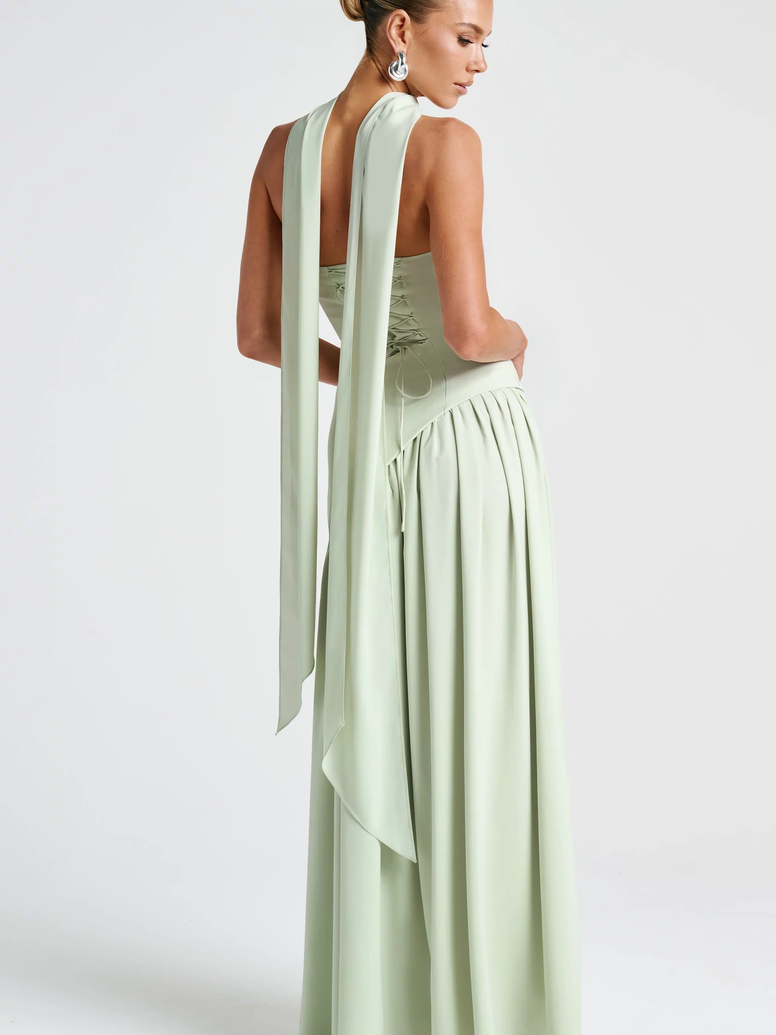 Maliyah Maxi Dress - Mint Dress Babyboo Fashion Premium Exclusive Design