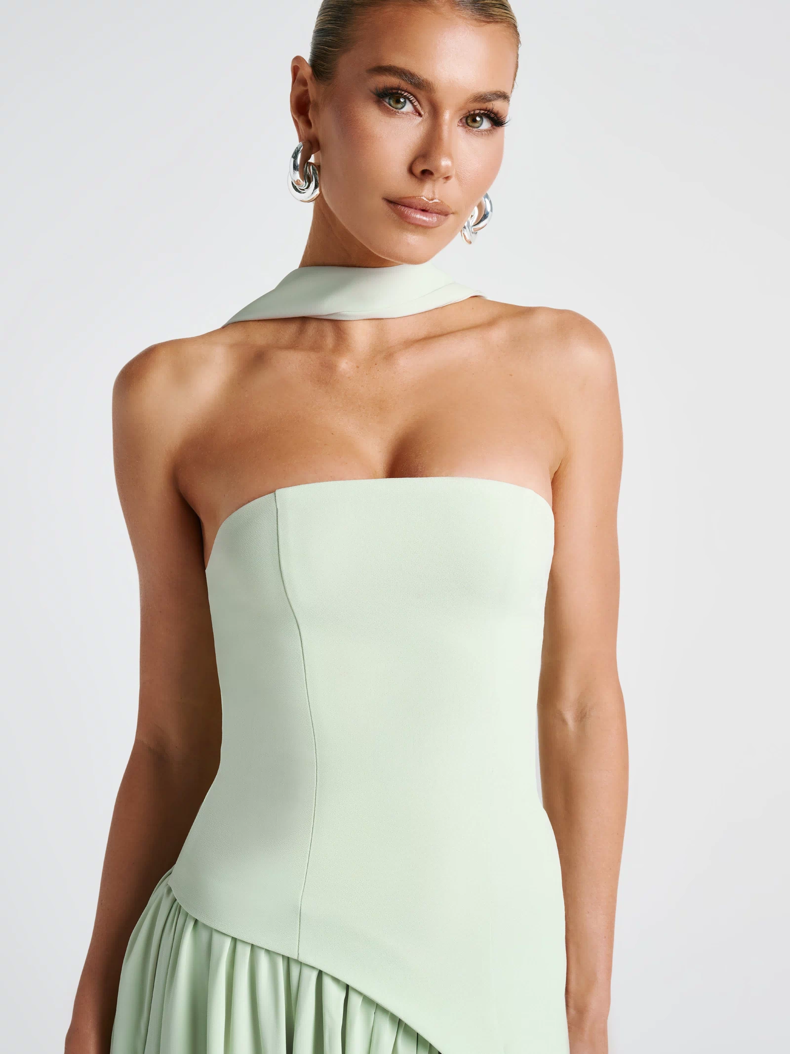 Maliyah Maxi Dress - Mint Dress Babyboo Fashion Premium Exclusive Design