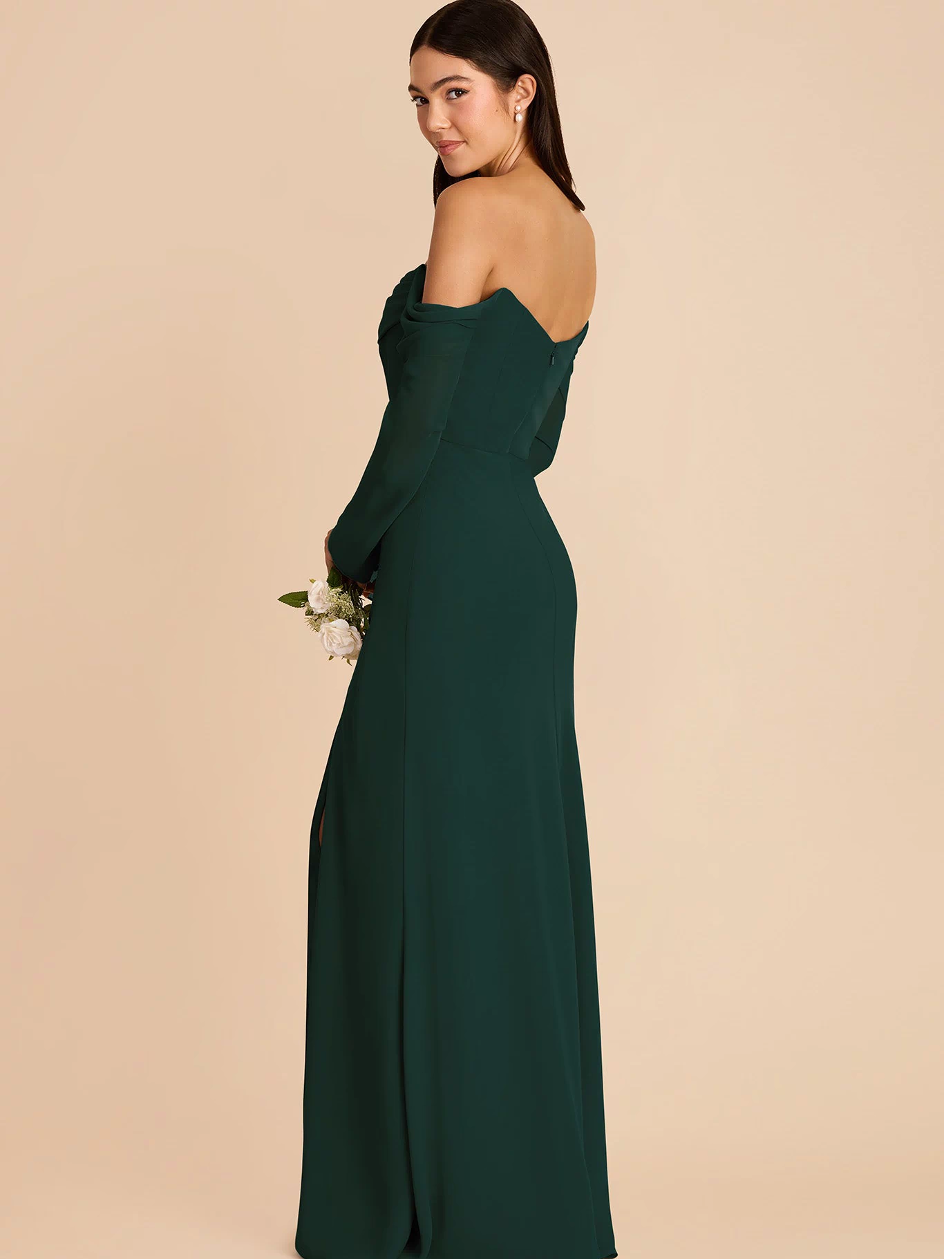 Maya Chiffon Dress - Emerald XXL / EMERALD / Rush Production