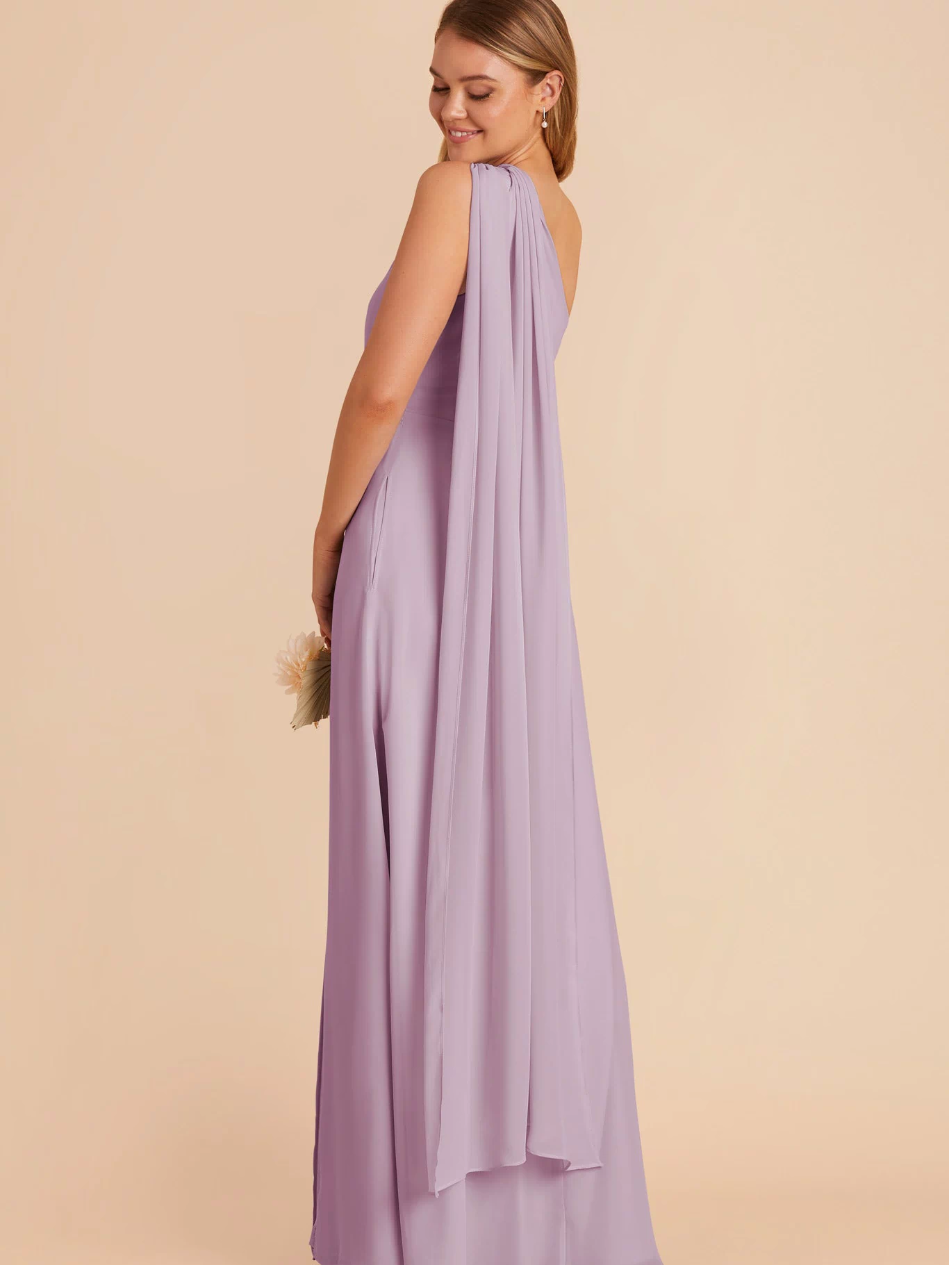 Lavender Melissa Chiffon Dress by Birdy Grey