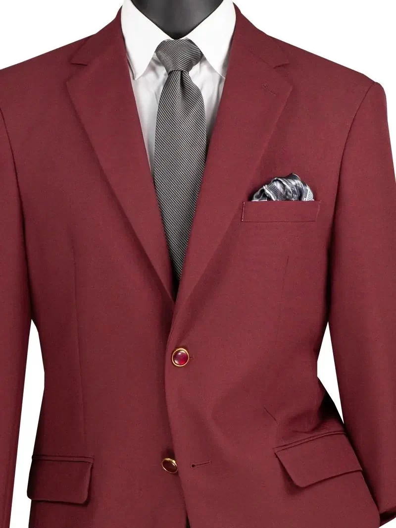 Regular Fit 2-Button Blazer M & R Clothing