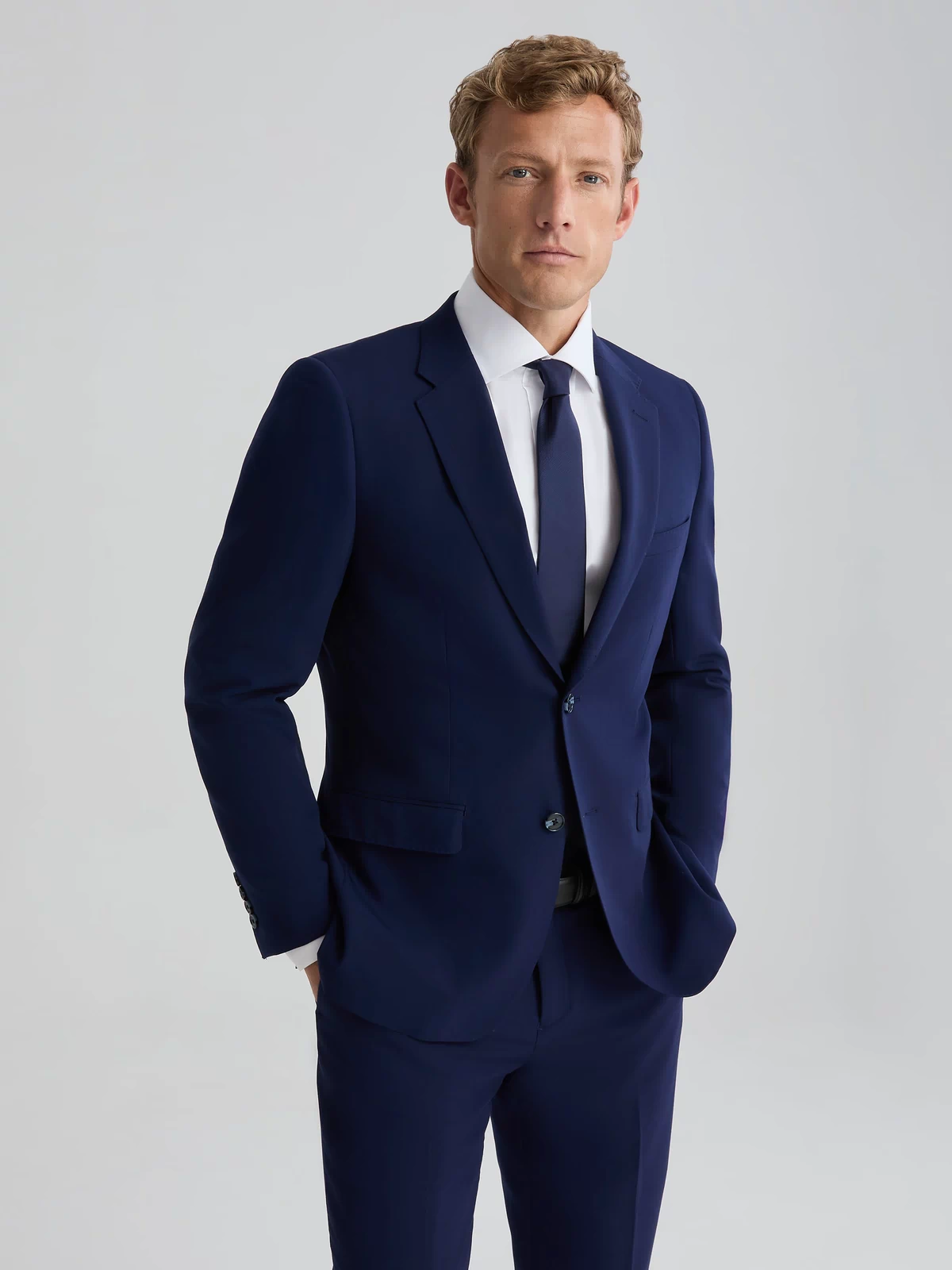 Men's Brilliant Blue Suit Jacket